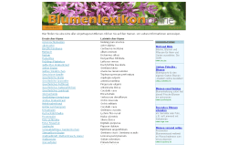 Blumenlexikon online